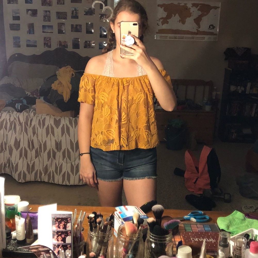 Off the shoulder top